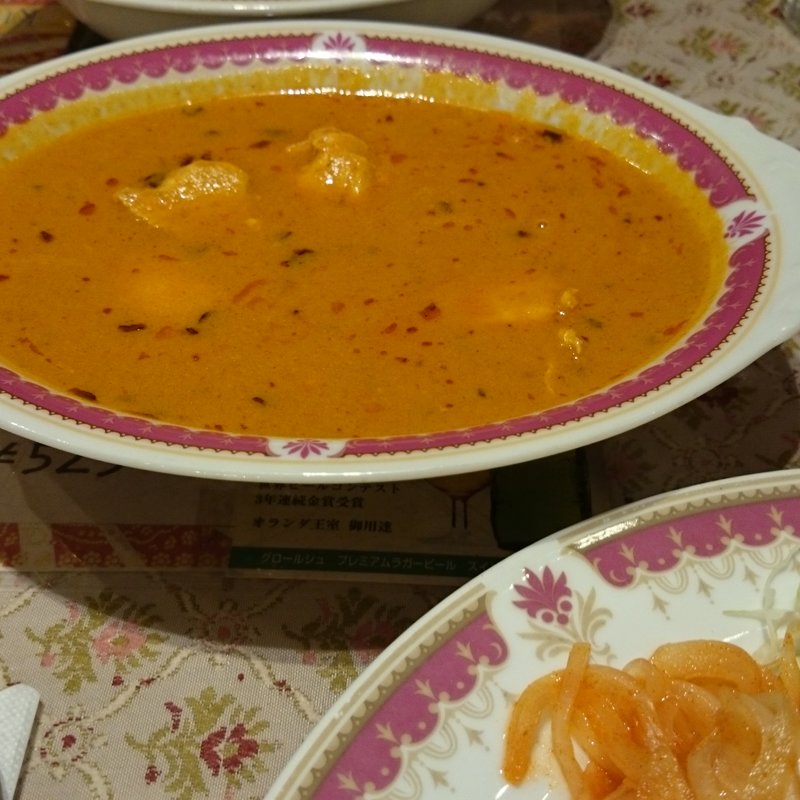 チキンカレーセット(インドレストラン　モティ)