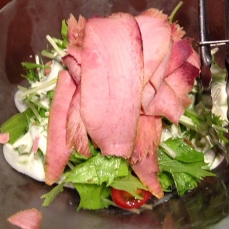 生カツオ節の和シーザーサラダ(魚串さくらさく 神楽坂店)