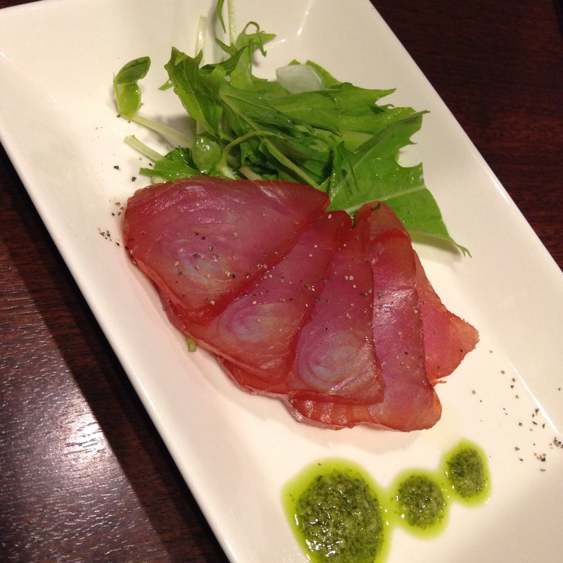 マグロの生ハム(魚串さくらさく 神楽坂店)