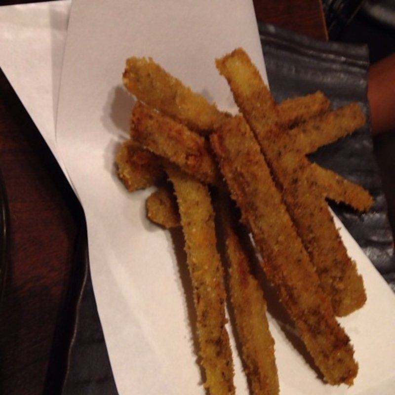 煮ゴボウフライ(魚串さくらさく 神楽坂店)