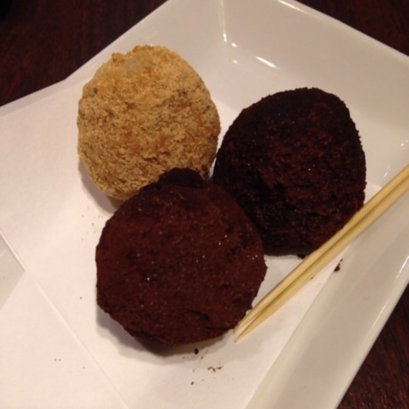 揚げアイス(魚串さくらさく 神楽坂店)