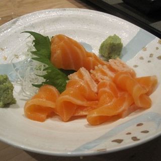 salmon sashimi(Soto)