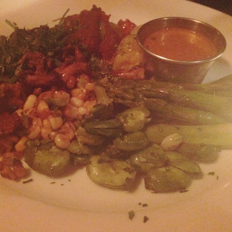 Grilled & roasted seasonal vegetable(Bell Book & Candle)