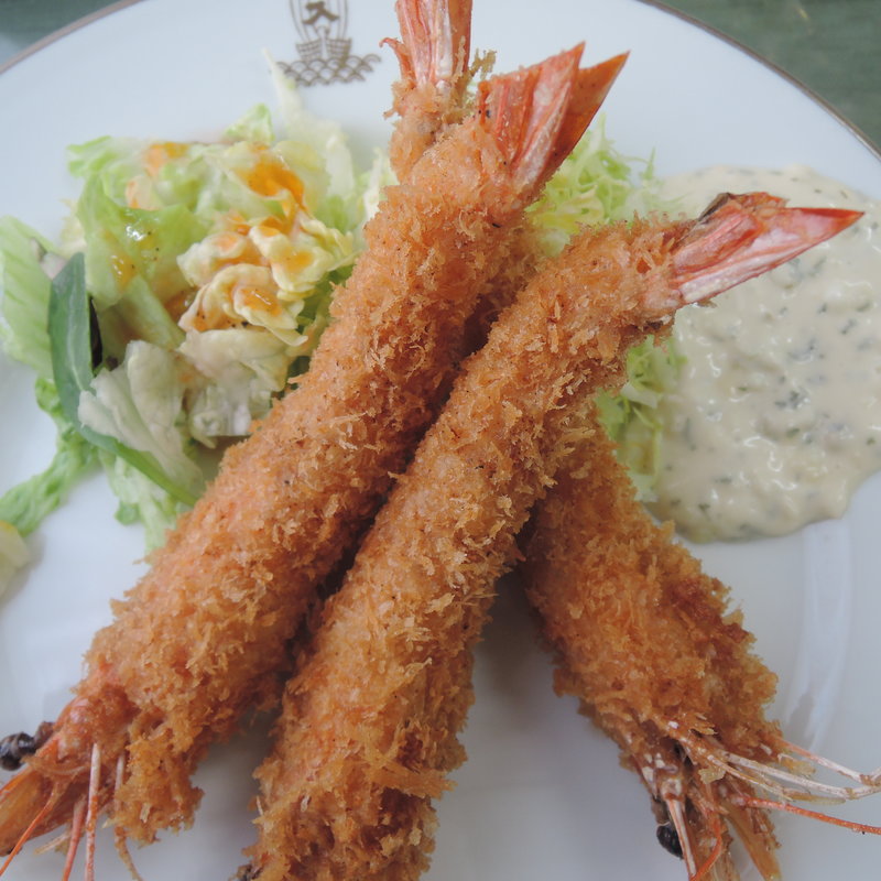 天使のエビフライ(洋食入舟)