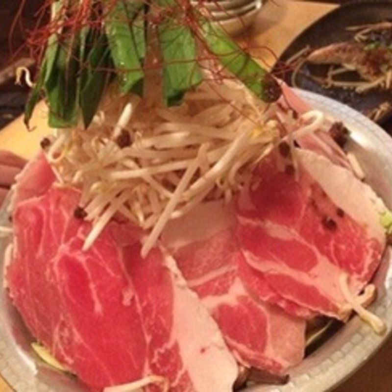 アグー豚のラー鍋(吉崎食堂 道玄)