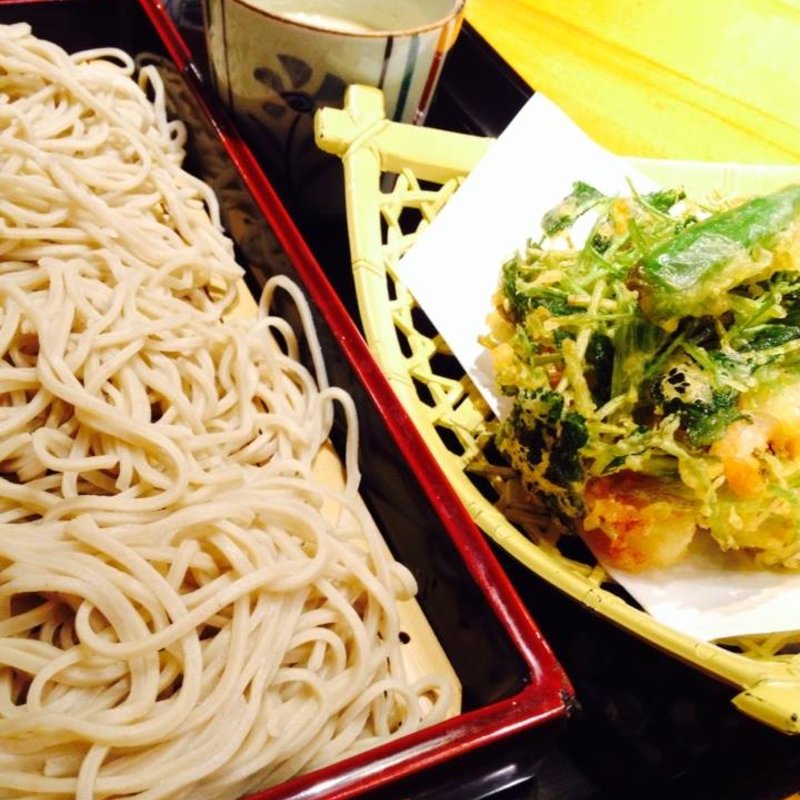 かき揚げせいろ　せいろ大盛り(一香庵 （いっこうあん）)