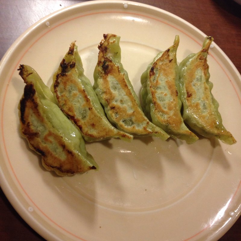 青じそチーズギョーザ(らーめん三吉)