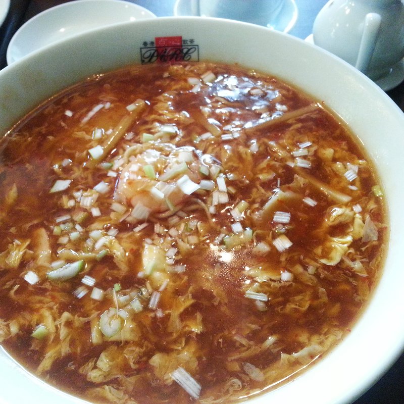 海の幸入りサンラータン麺(Le Parc [ル・パルク恵比寿])