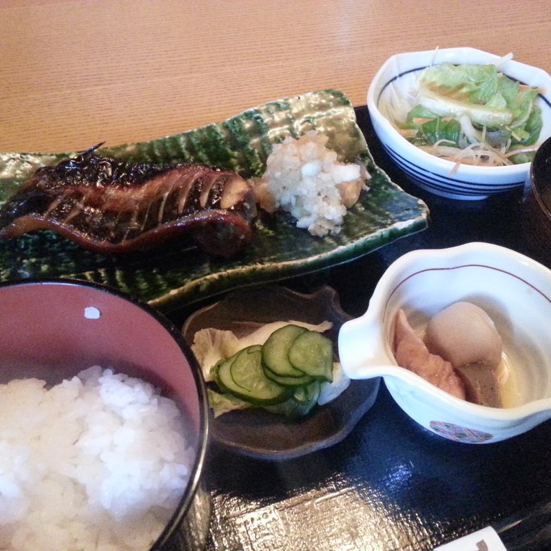さば　みりん干し定食