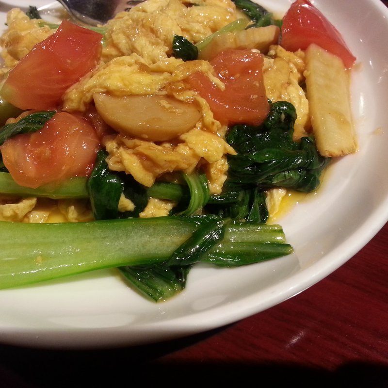 ふんわり玉子とトマトの炒め(XI'AN 銀座店 （シーアン）)