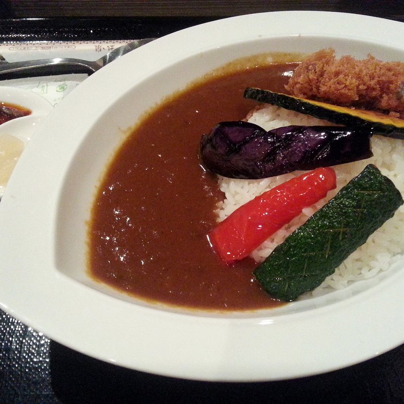 夏野菜ヒレかつカレー(とんかつ まい泉 ららぽーと横浜店)