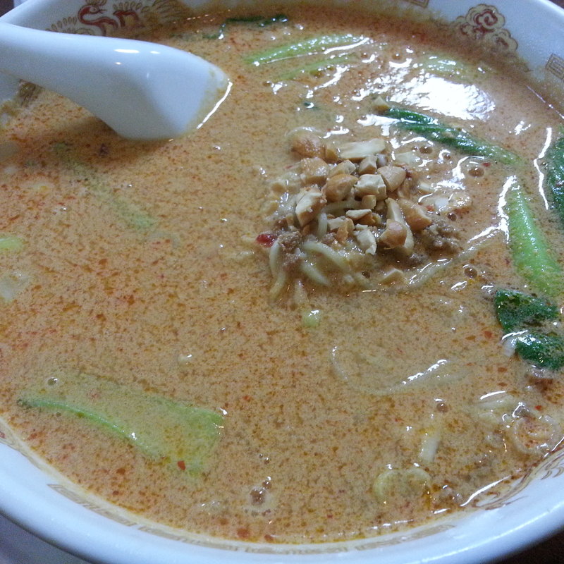 担担湯麺（唐辛子ニンニクそば）(李香園)