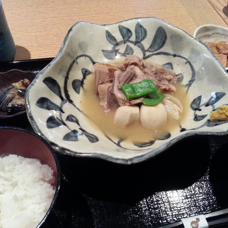 豚たんの柔らか煮定食(恵比寿 いなきあ )