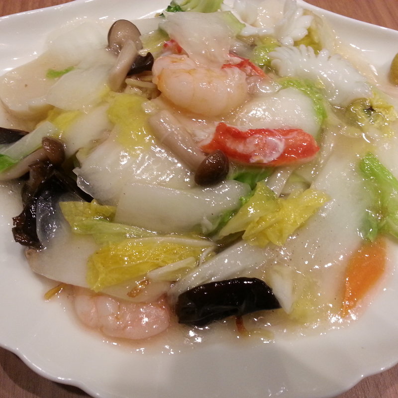 海鮮塩やきそば(上海灘DINING モザイクモール港北店)