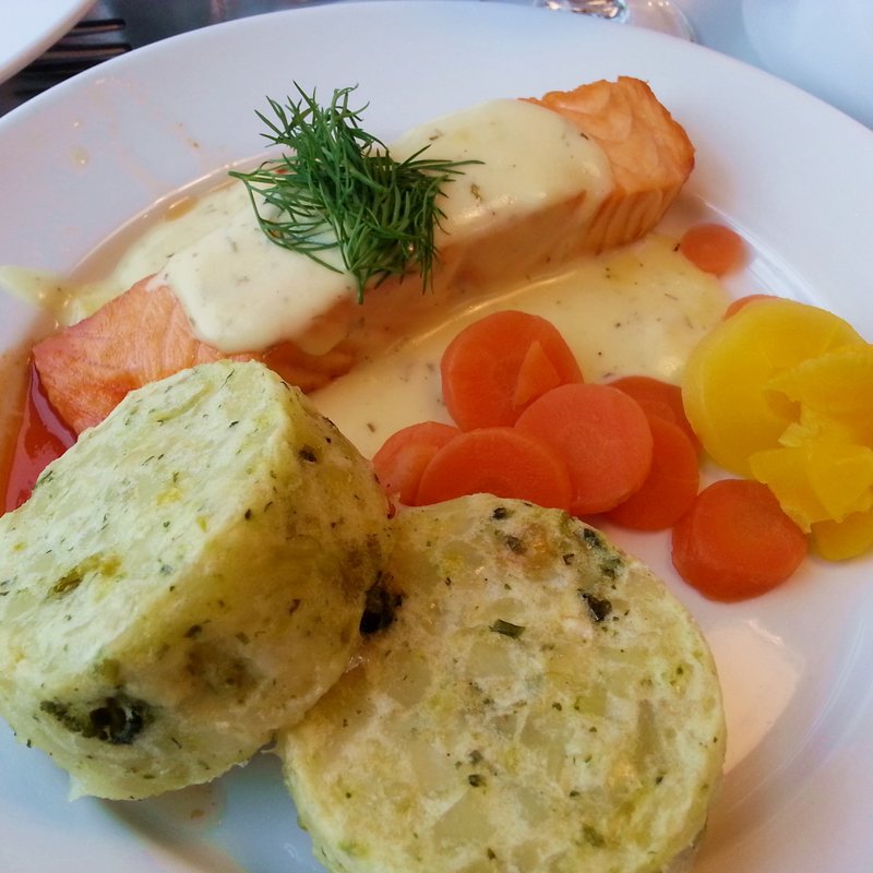 サーモンのレモン＆ディルソース(イケア・レストラン 港北店 （IKEA）)