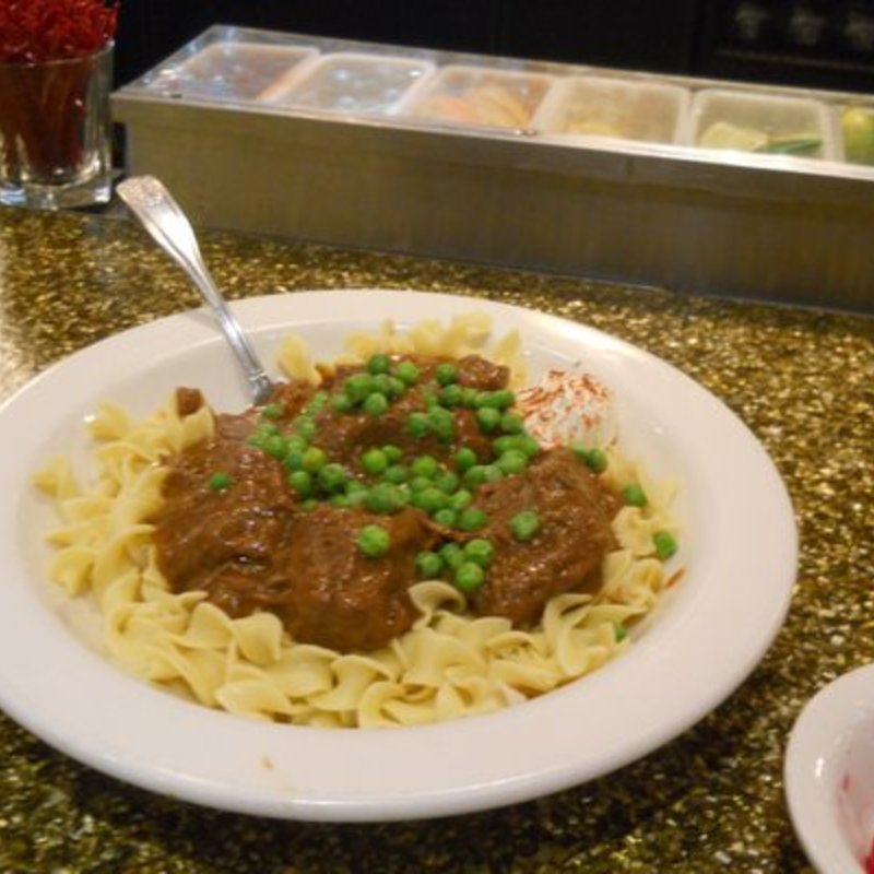 Hungarian goulash(JUNIOR'S RESTAURANT)