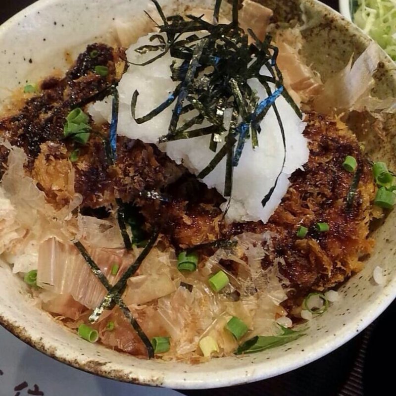 醤油ヒレカツ丼(梅)(とんかつ 武信 代々木上原店)