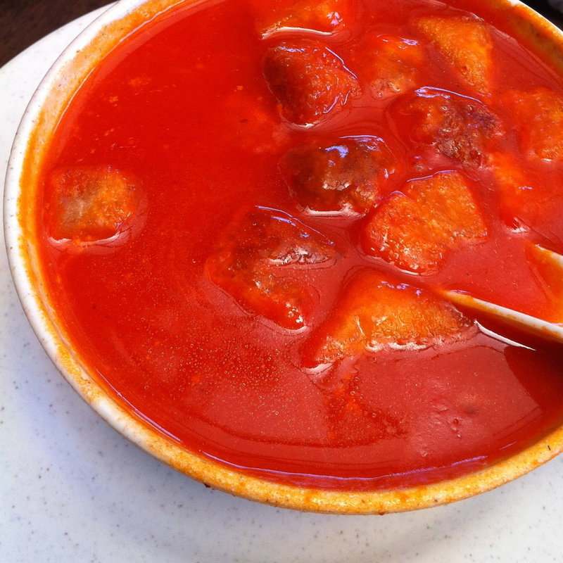 Tomato Soup(Sri Ananda Bahwan Restaurant)