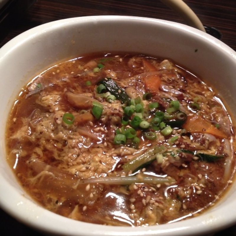 ユッケジャンスープ(俺の焼肉 蒲田)