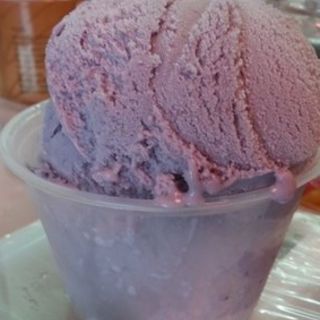 Blueberry ice cream(Wing Shave Ice & Ice Cream)