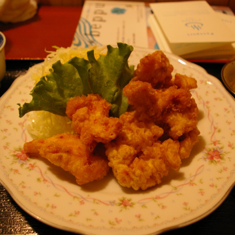 鳥天定食 (すが乃 )