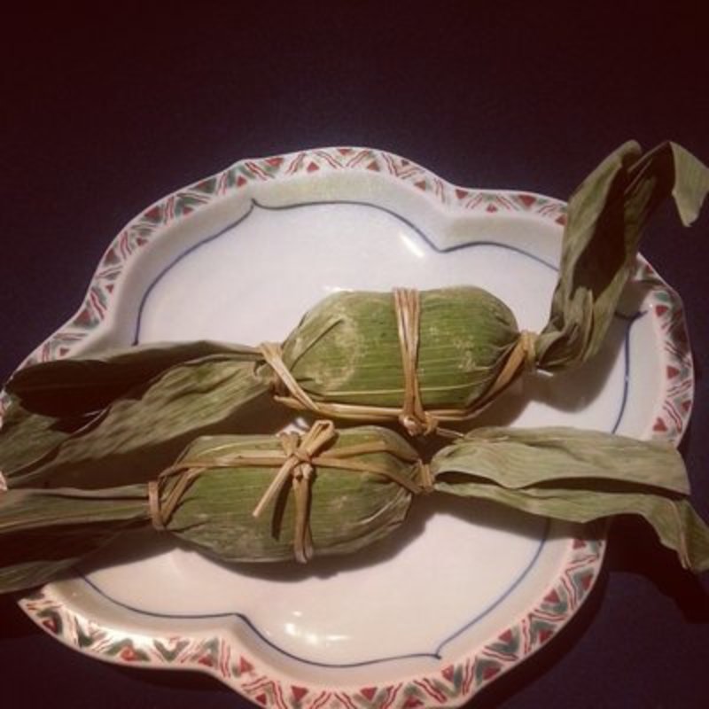 Wrapped mochi with redbean(Shinbashi Japanese restaurant)