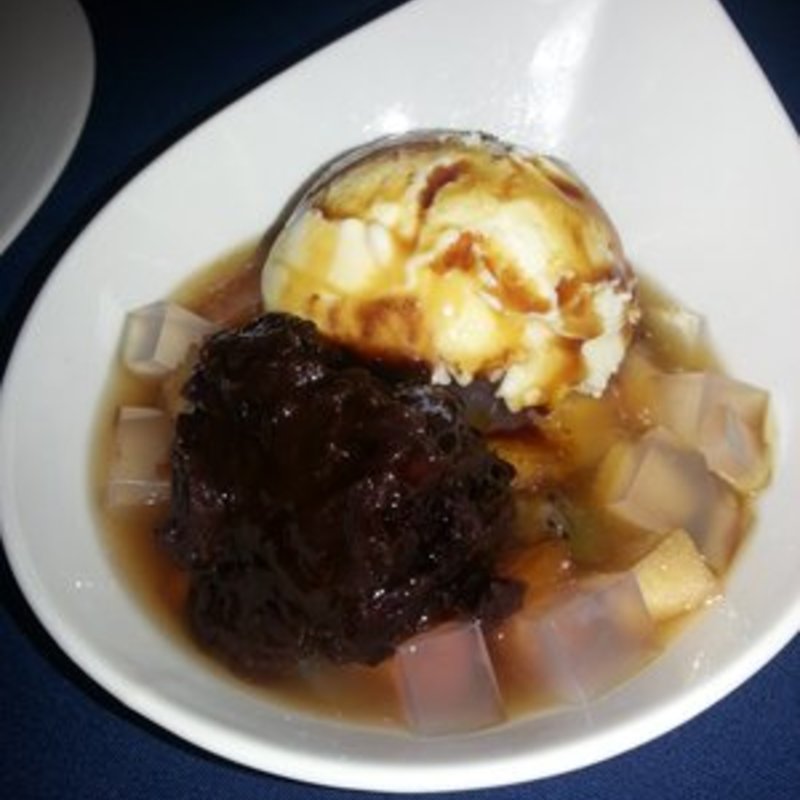 cream anmitsu(Shinbashi Japanese restaurant)