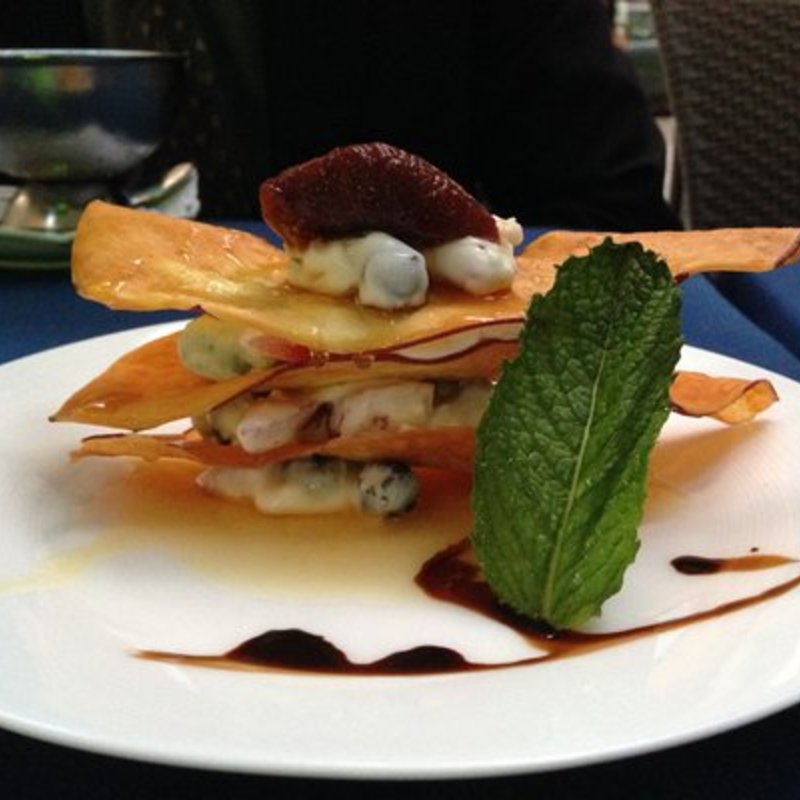 Satsuma-Imo Mille Feuille(Shinbashi Japanese restaurant)