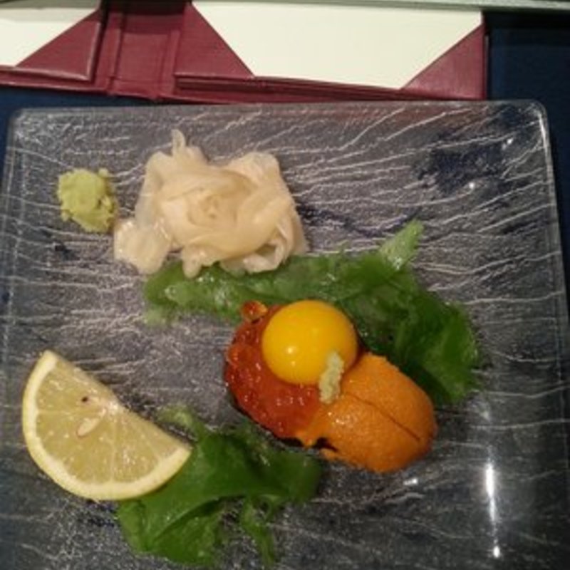 uni & ikura gunkan(Shinbashi Japanese restaurant)