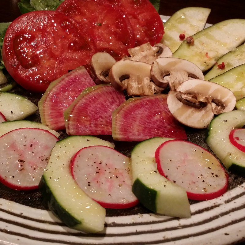野菜のカルパッチョ(Vege Bar)