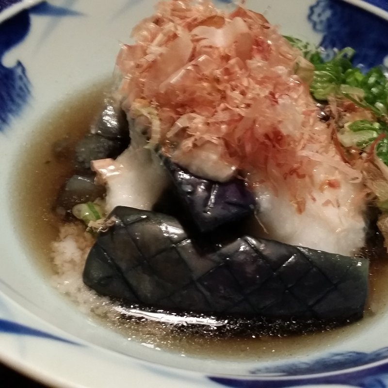 なすの煮びたし(炙りもんとおばんざい きっか )