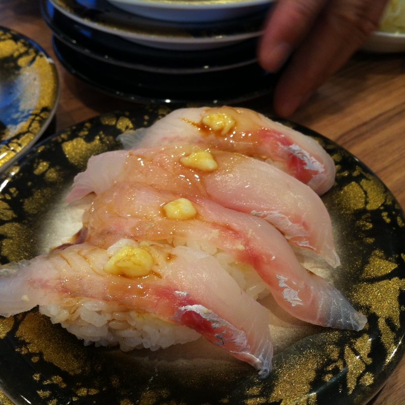 鯛(氷見きときと寿司　氷見本店)