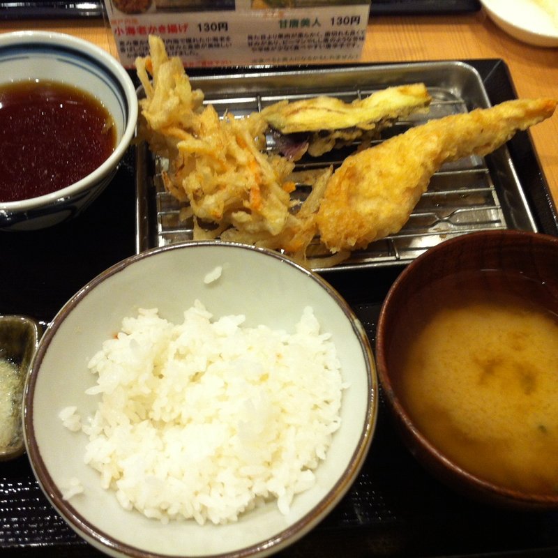 まきの定食(天ぷら定食 まきの センタープラザ店)