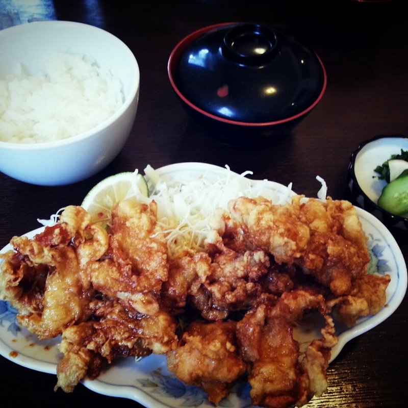 とりから定食(三ツ葉グリル)