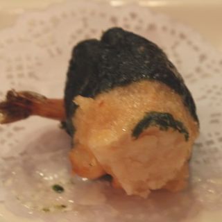 Fried Shrimp wrapped in Seaweed(Jing Fong Restaurant)