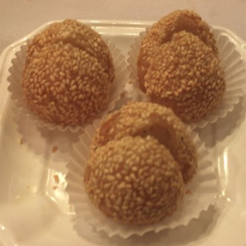 Sesame Balls with Mung Bean(Jing Fong Restaurant)