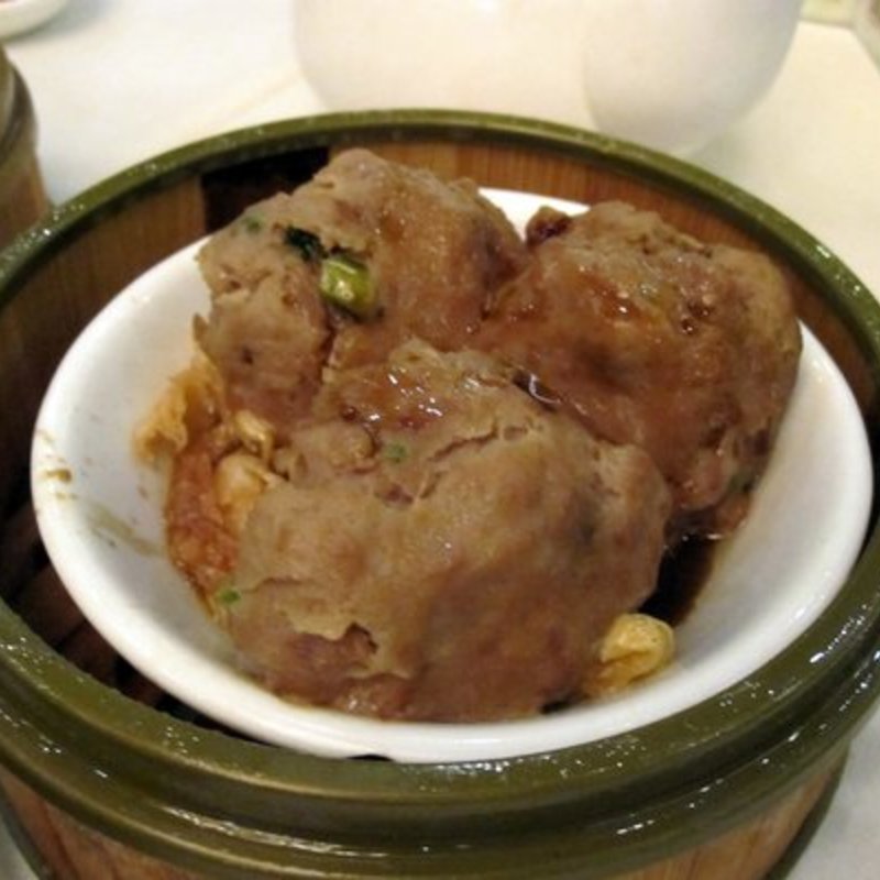 pork meatballs(Jing Fong Restaurant)