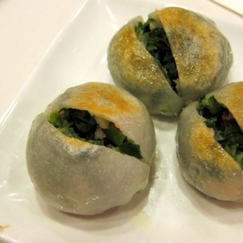 ニラ饅頭(Jing Fong Restaurant)