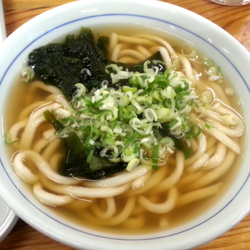 わかめうどん(おくのうどん店 )