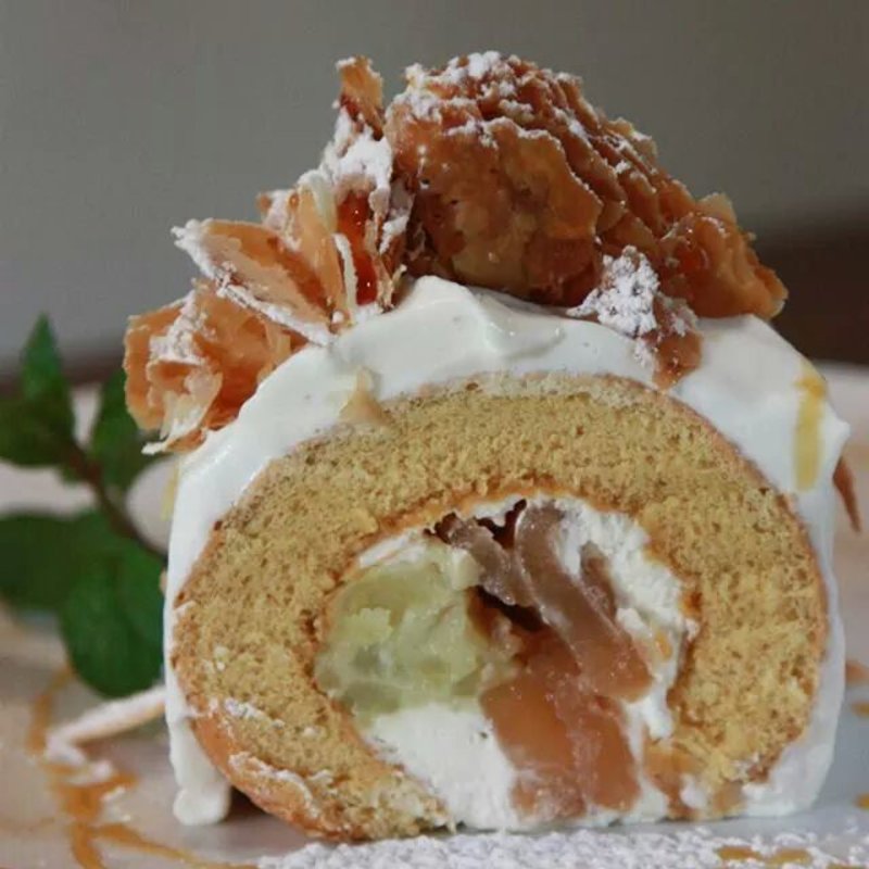 さつまいもとりんごのロールケーキ(AGカフェ （AG cafe）)