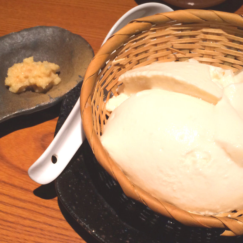 自家製ざる豆腐(露地もん （ろじもん）)