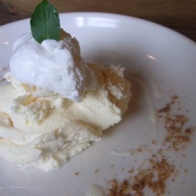 栗とクラムのレアチーズ(モワカフェ)