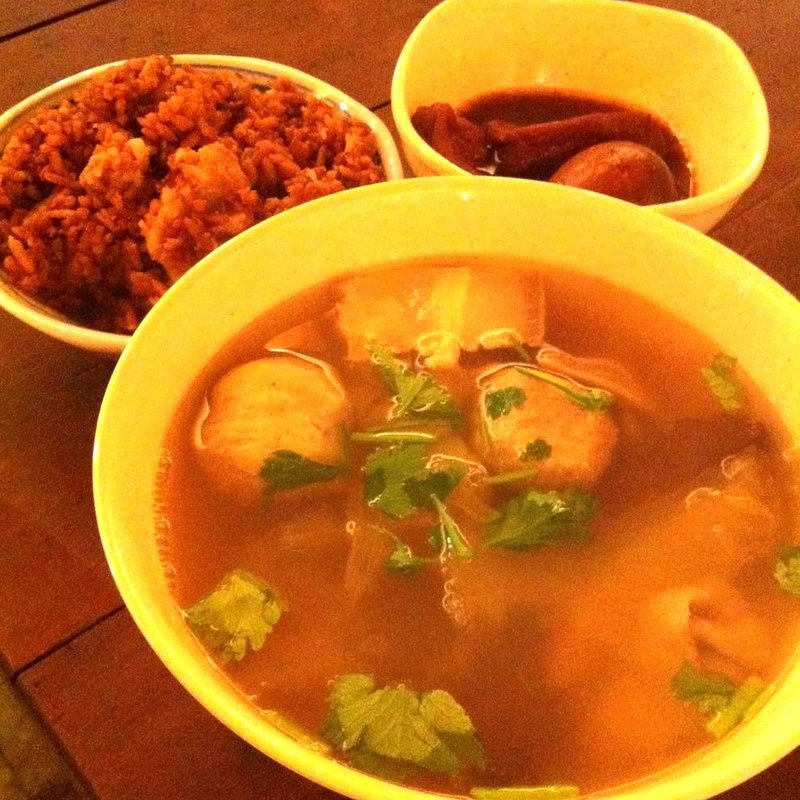 Yam Rice With Pork Soup(BM Yam Rice)
