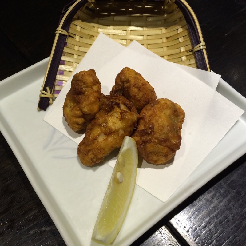 あんこうの唐揚げ(酒処 今是)