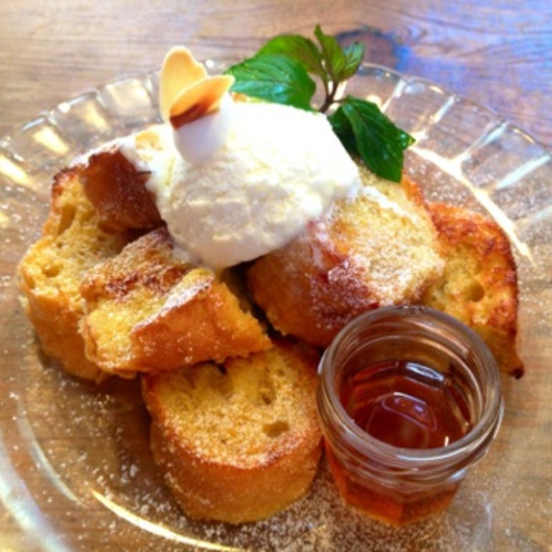 はちみつと発酵バターのフレンチトースト(サンデーブランチ 下北沢店)