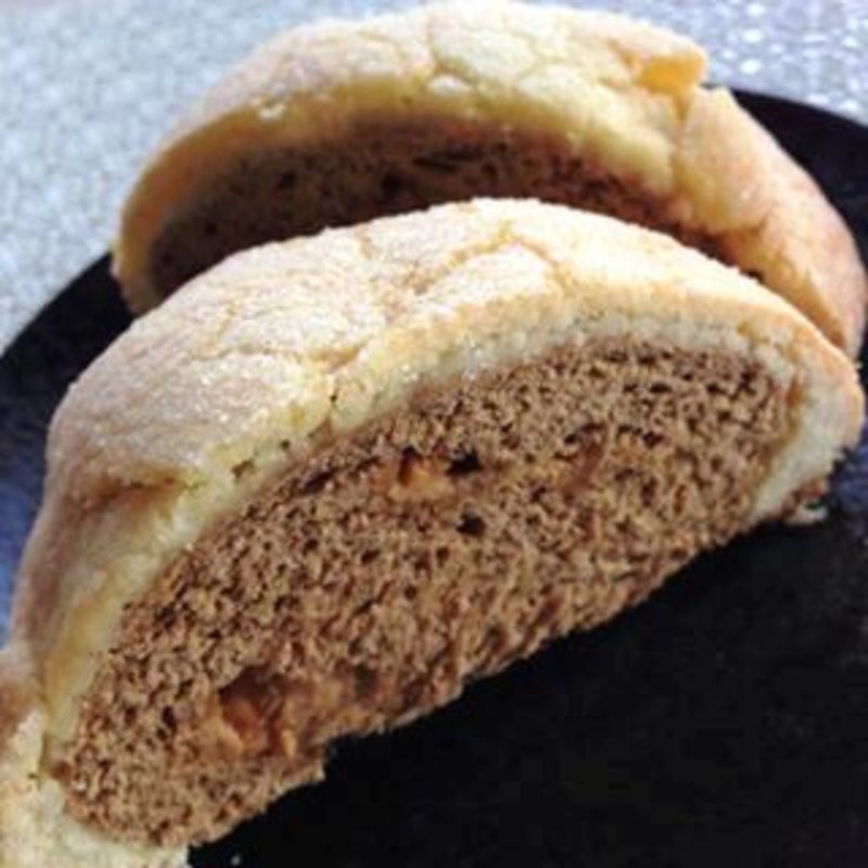 珈琲キャラメルメロンパン風ベーグル(モミパンanq （モミパン アンク）)