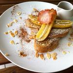 Roasted Banana Bacon French Toast with Passion Wild Honey(BreadFruits)