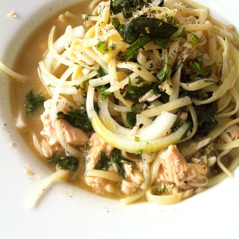 Chardonnay Tuna Basil Pasta(BreadFruits)