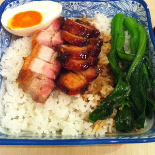 Roast Pork And BBQ Pork Rice(Canton-i (香港粥麵家))