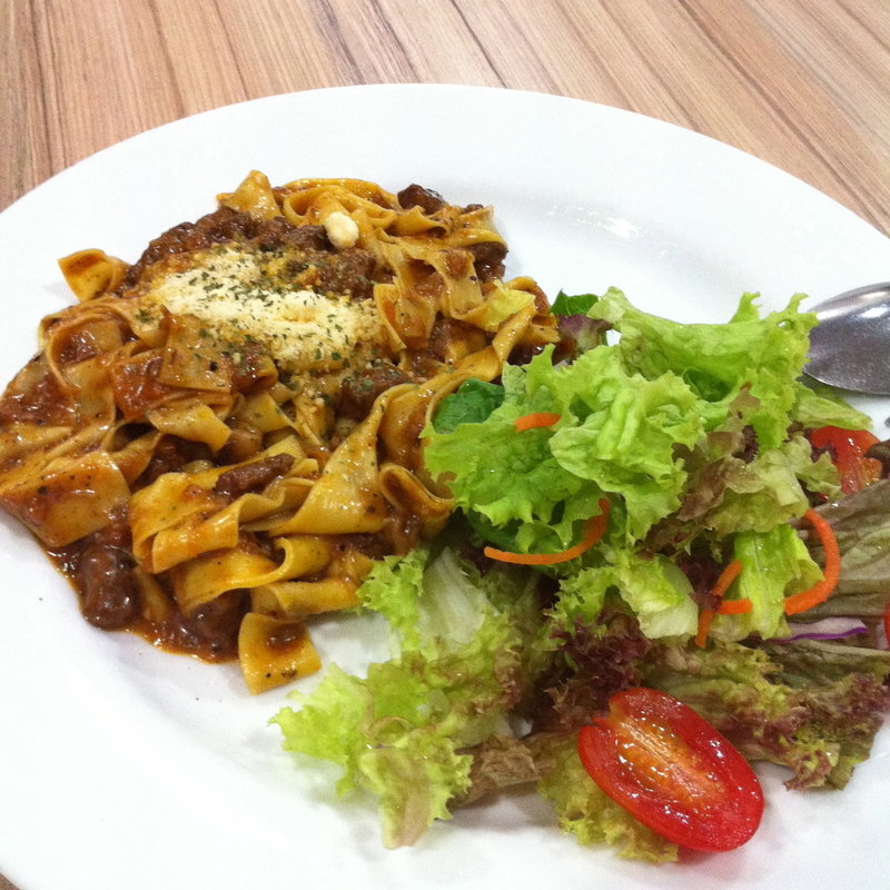 Homemade Lamb Fettuccine(Levain Boulangerie )